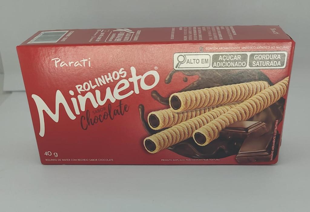 Rolinho Wafer Minueto Choc 40g