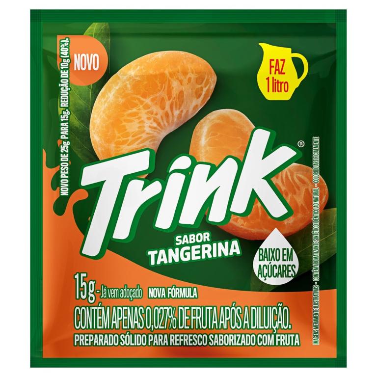 SUCO DE TANGERINA 15 X15g 1 L TRINK
