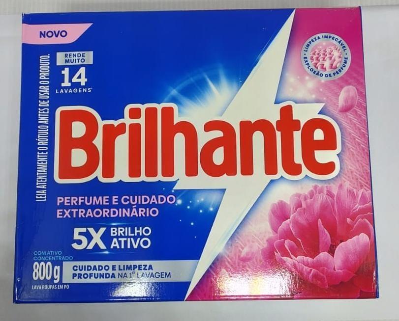 DET PO BRILHANTE CUIDADO E LIMPEZA PROFUNDA 800 GRS CX