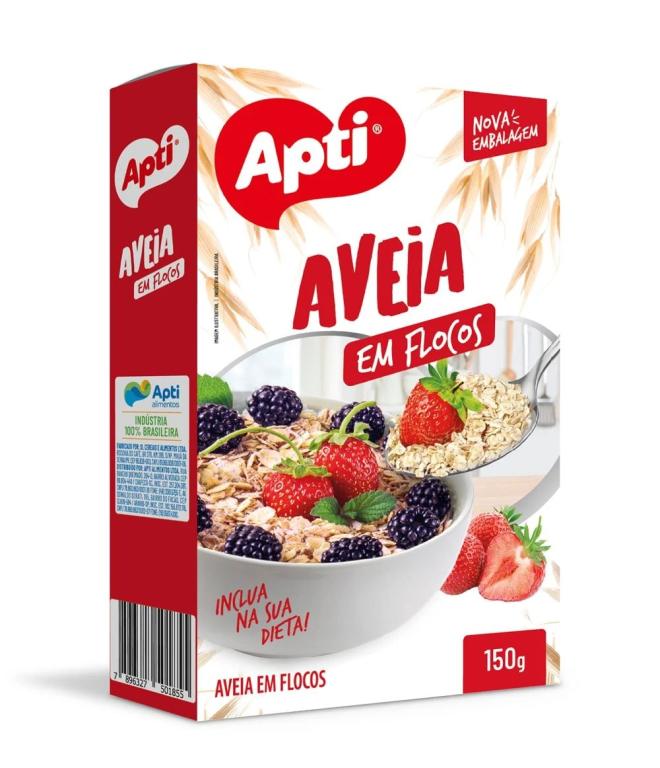 AVEIA EM FLOCOS APTI 12 X 150G CAIXA