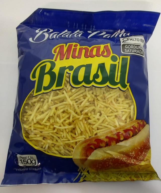 BATATA PALHA 150G C/ 50 UN