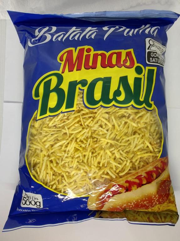 BATATA PALHA 500G C/ 20 UNI
