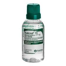 ALCOOL 70 ANTISSEPTICO 50ML RIOQUIMICA