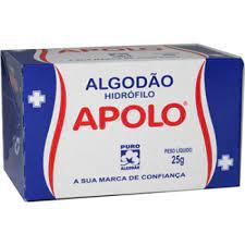 ALGODAO APOLO 25G CX
