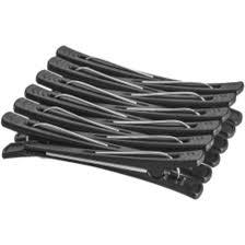 CLIPS CABELO C/12 PRETO