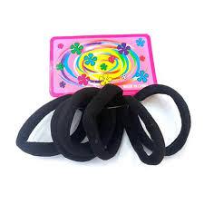 ELASTICO CABELO C/6 PRETO