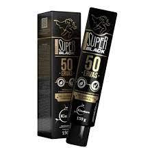 POMADA SUPER BLACK 50 ERVAS 150G KINATURE