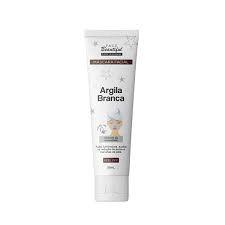 MASCARA ARGILA BRANCA BISNAGA FACE BEAUTIFUL