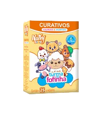 CURATIVO TURMA DA FOFINHA NATHYBABY C/25 UNDS