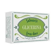 SABONETE GLICERINA ERVA DOCE 90G AUGUSTO CALDAS