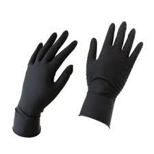 LUVA LATEX BLACK P PLASART