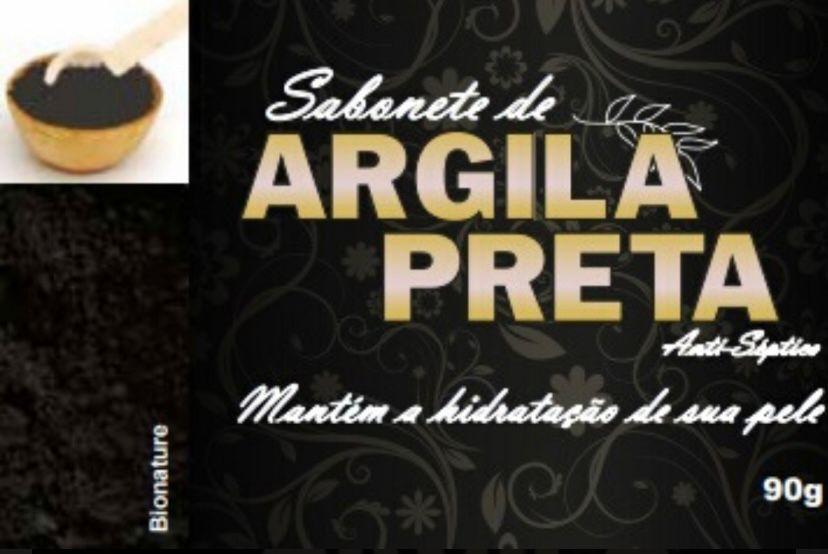 SABONETE ARGILA PRETA DAMIN 90G