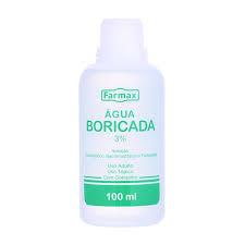 AGUA BORICADA FARMAX 100ML