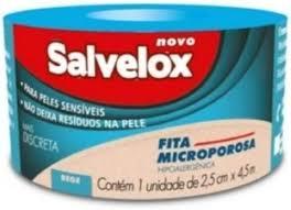FITA MICROPOROSA SALVELOX 2,5X4,5