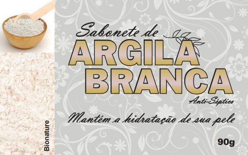 SABONETE ARGILA BRANCA DAMIN 90G