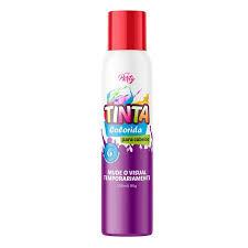 TINTA CABELO SPRAY VERMELHO NEON