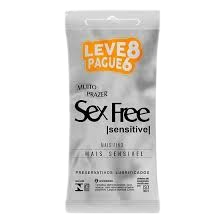 PRESERVATIVO SENSITIVE SEX FREE LV 8 PG 6