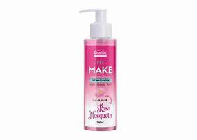 SABONETE LIQUIDO FACIAL PRE MAKE ROSA MOSQUETA 200ML PUMP