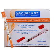 SERINGA INSULINA 1ML C/AGULHA 13X0,45 SR C/100