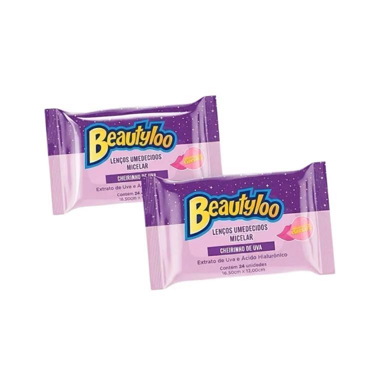 LENÇO DEMAQUILANTE UVA BEAUTYLOO