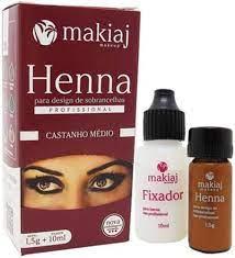 HENNA PRETA MAKIAJ
