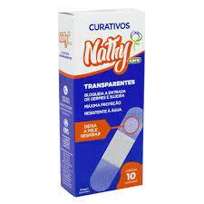 CURATIVO TRADICIONAL BEGE C/10 NATHY