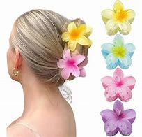 PRESILHA DE CABELO FLOR GRANDE 8CM