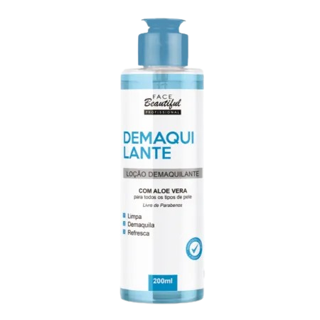 DEMAQUILANTE 100ML ALOE VERA FACE BEAUTIFUL