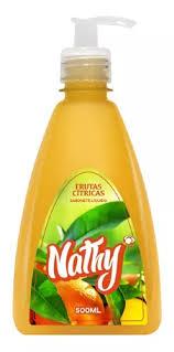 SABONETE LIQUIDO PUMP 500ML NATHY FRUTAS CITRICAS