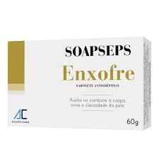 SABONETE ENXOFRE SOAPSEPS 60G AUGUSTO CALDAS