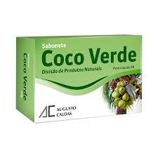 SABONETE COCO VERDE 90G AUGUSTO CALDAS