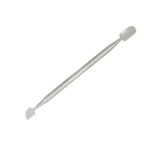 ESPATULA DE UNHA DUPLA INOX RAINHA CHIC