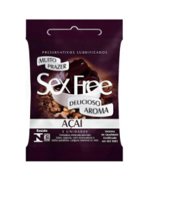 PRESERVATIVO AÇAI SEX FREE