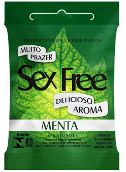 PRESERVATIVO MENTA SEX FREE