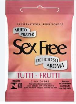 PRESERVATIVO TUTTI-FRUTI SEX FREE