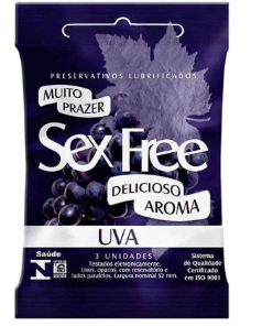 PRESERVATIVO UVA SEX FREE