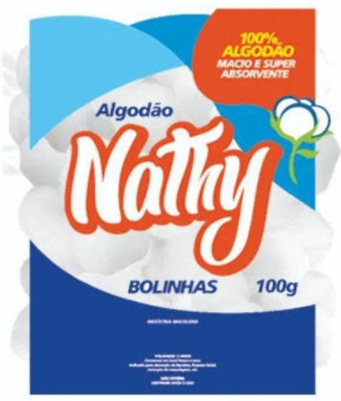 ALGODÃO BOLA 100G NATHY