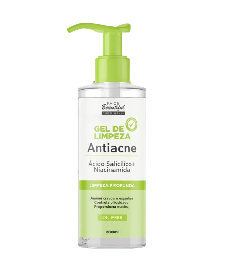 GEL DE LIMPEZA ANTIACNE FACE BEAUTIFUL 200ML