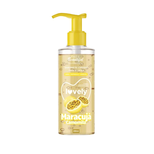 SABONETE LIQUIDO MARACUJA LOVELY 200ML