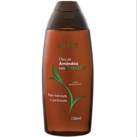 OLEO CORPORAL AMENDOAS C/ ERVA DOCE 150ML