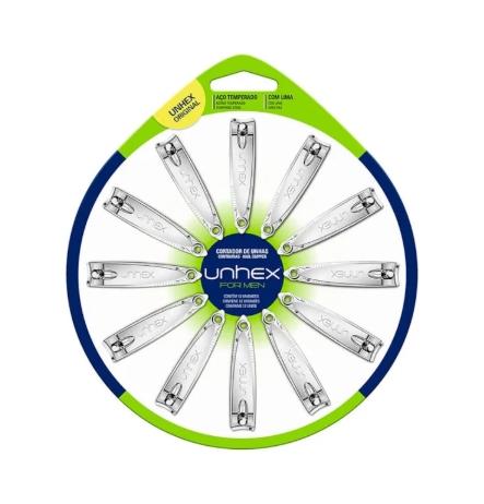 CORTADOR DE UNHAS DISCO UNHEX C/12