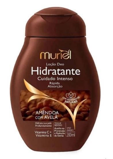 LOÇAO HIDRATANTE AMENDOA C/AVELA MURIEL 200ML