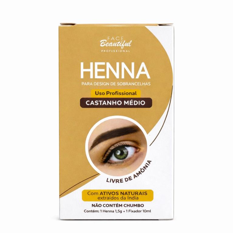HENNA CASTANHO MEDIO FACE BEAUTIFUL