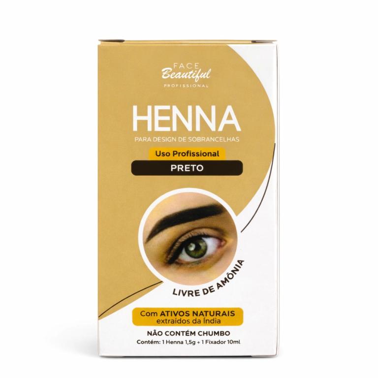 HENNA PRETA FACE BEAUTIFUL