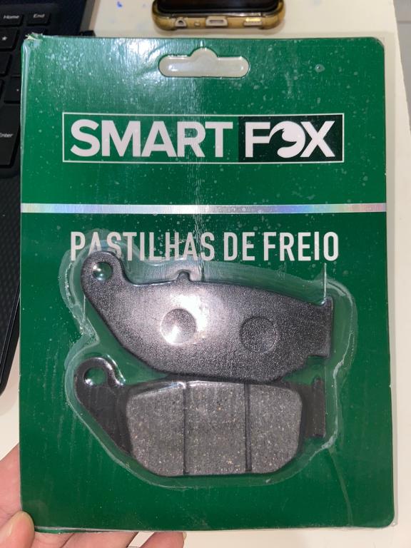 PASTILHA FREIO TRAS NXR 160/CB250 TWISTER SMARTFOX