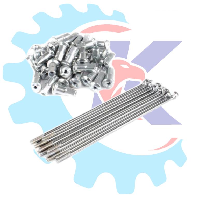 RAIO CROM TRAS. (36 PCS) 4 MM TITAN 00-08 ES/KS TITAN 150/FAN 125 IRON