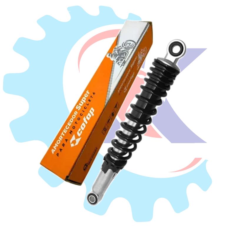 AMORTECEDOR TRAS TITAN /FAN 125-150-160 PRETO COFAP