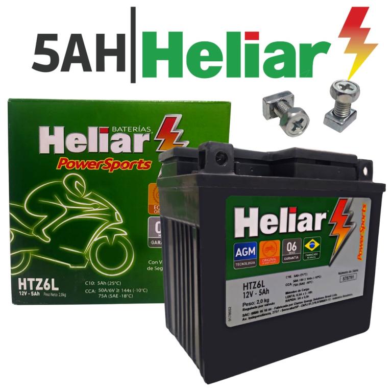 BATERIA HTZ6L 5AH HELIAR