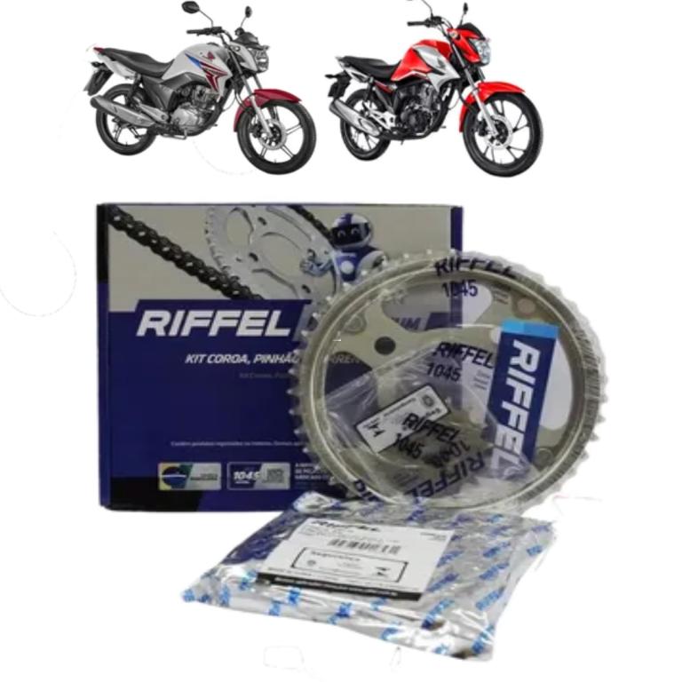 KIT TRANS TITAN/FAN 150 START 160 16-22 1045 RIFFEL