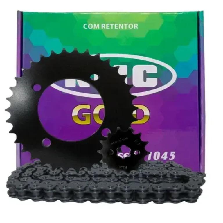 KIT TRANS BIZ 125 POP 100 110 C/RET KMC GOLD
